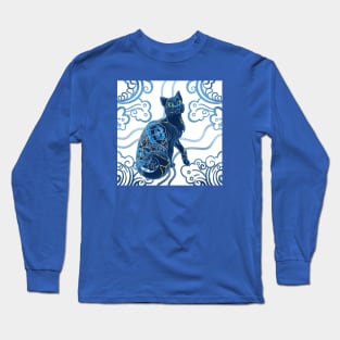 Kintsugi Kitty Long Sleeve T-Shirt